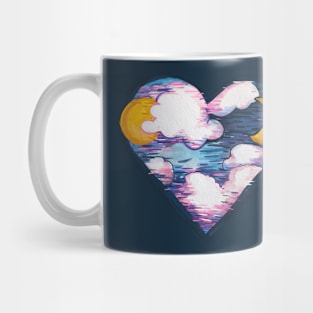 Sun and moon Love Mug